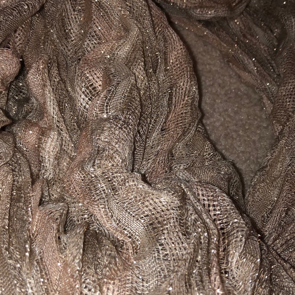 Gold Infinity Scarf - Picture 4 of 4